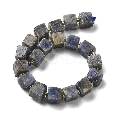 Natural Sapphire Beads Strands G-K382-D01-01-1