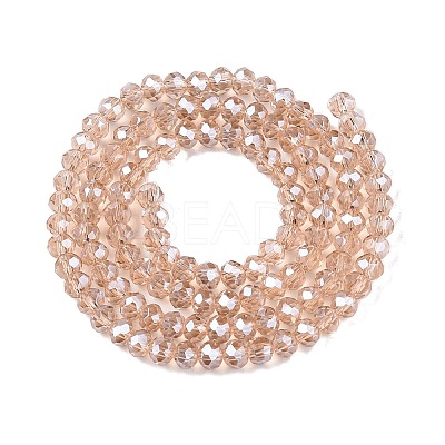 Electroplate Glass Beads Strands EGLA-A044-T3mm-A20-1