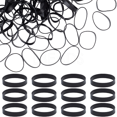 100Pcs Silicone Cable Ties FIND-SP0005-36-1