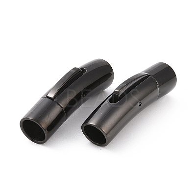 304 Stainless Steel Bayonet Clasps STAS-I013-6mm-B-2-1