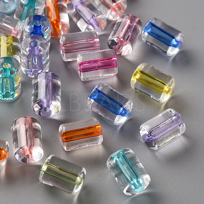 Transparent Acrylic Beads X-TACR-S154-17A-1