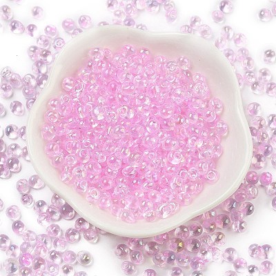 6/0 Inside Colours Fringe Glass Seed Beads X1-SEED-A034-03D-1