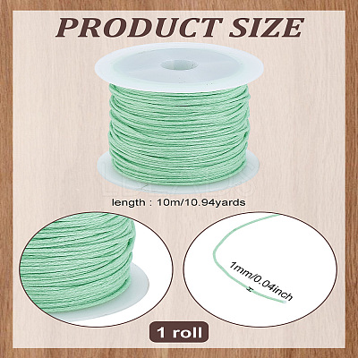 1 Roll Waxed Cotton Thread Cords YC-LP0001-01M-1