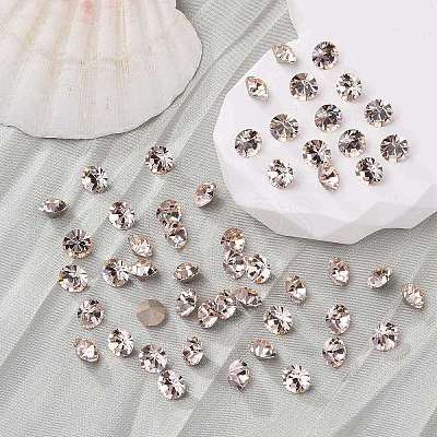 Preciosa&reg MAXIMA Crystal Round Stones Y-PRC-RBSS8-00530-1