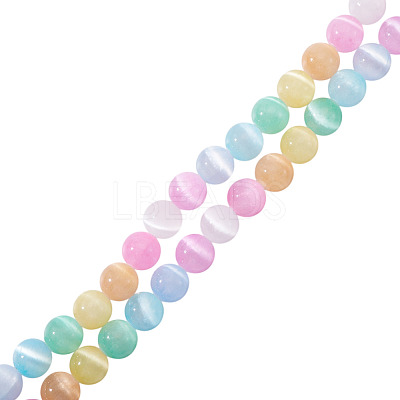 1 Strand Natural Selenite Beads Strands G-TA0002-88A-1