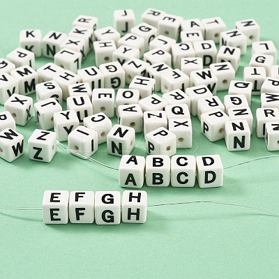 20Pcs Porcelain Beads PORC-FS0001-08U-1