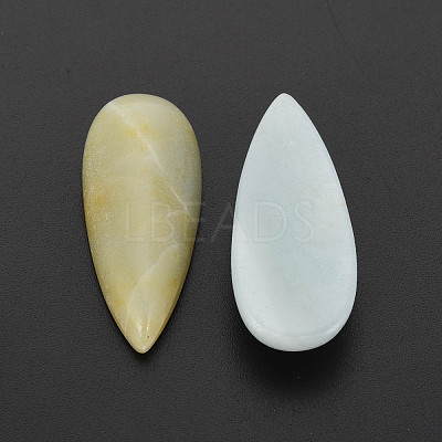 Natural Flower Amazonite Cabochons G-N326-123B-1