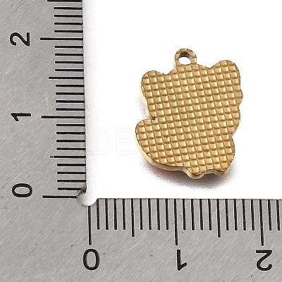 304 Stainless Steel Enamel Pendants SA-CBAA2E4-10F-G-1