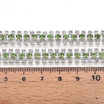 Iron Rhinestone Cup Chains CH-T006-04S-06-1