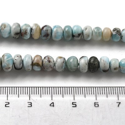 Natural Larimar Beads Strands G-Q024-E03-01-1