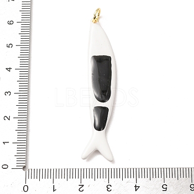 Brass with Enamel Big Pendants KK-CBA2F11-02G-02-1