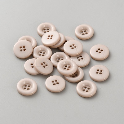 Resin Buttons BUTT-WH20005-03B-1