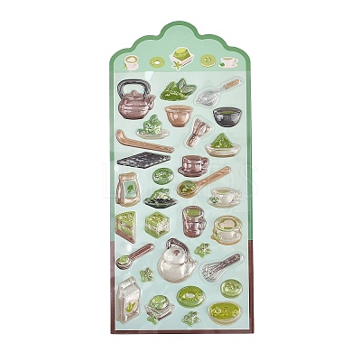 Epoxy Resin 3D Puffy Self Adhesive Stickers DIY-G122-02D-1