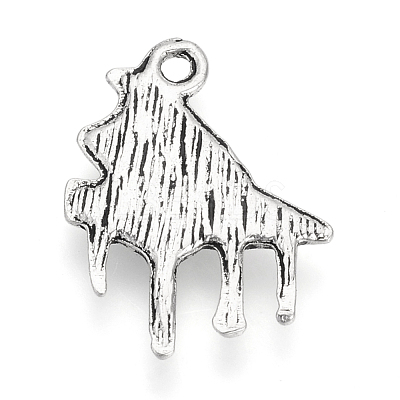 Tibetan Style Alloy Pendants TIBE-S309-41AS-NR-1