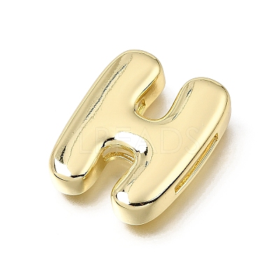 Brass Slide Charms KK-Z163-01G-H-1