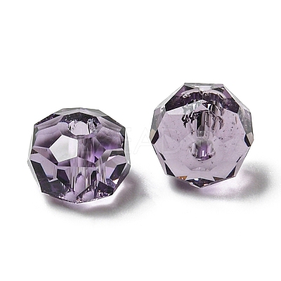 Transparent K9 Glass Beads GLAA-E048-01-05-1