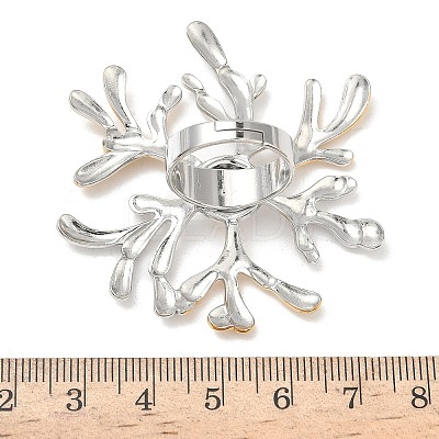 304 Stainless Steel Cuff Rings LS-RJEW-D338-05A-GP-1