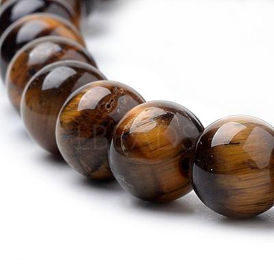 Natural Tiger Eye Beads Strands G-S259-21-4mm-1