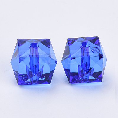 Transparent Acrylic Beads TACR-Q259-8mm-V44-1
