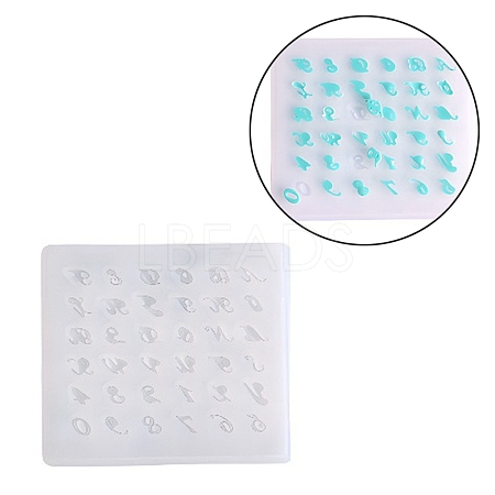 Silicone Pendant Molds DIY-L005-14-1