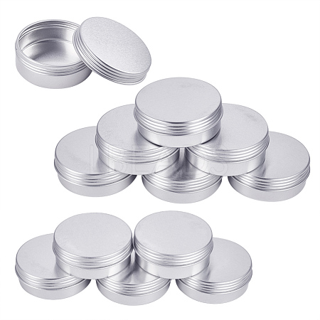 BENECREAT Round Aluminium Tin Cans CON-BC0004-84-1