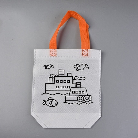 Eco-Friendly Reusable Bags ABAG-WH0017-05H-1