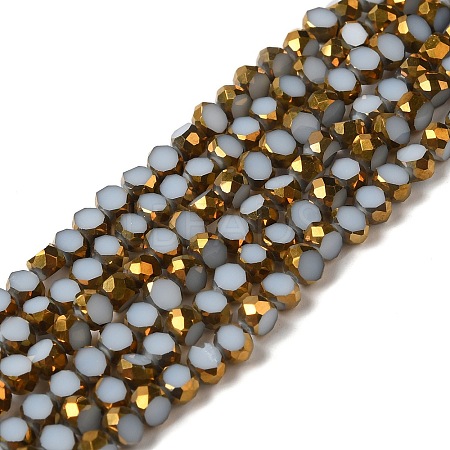 Electroplate Glass Beads Strands EGLA-P061-01A-06-1