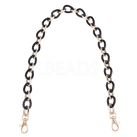 Teardrop Resin Bag Links Straps PURS-WH0001-05C-1