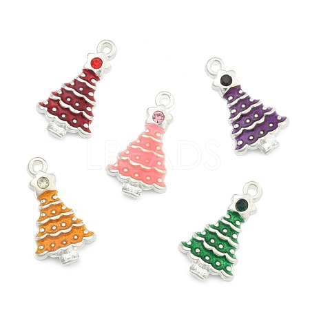 Alloy Enamel Pendants BSAFH230-M-1