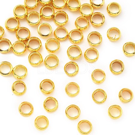 Brass Crimp Beads KK-S509-01G-06-1