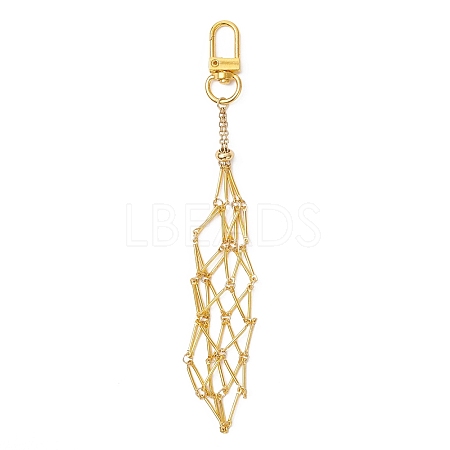 Iron Pouch Empty Stone Holder Pendant Decoration RN-CJ8D6E-G-1