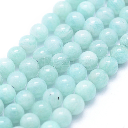 Natural Amazonite Beads Strands X-G-F555-15-5mm-1