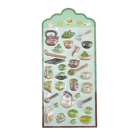 Epoxy Resin 3D Puffy Self Adhesive Stickers DIY-G122-02D-1