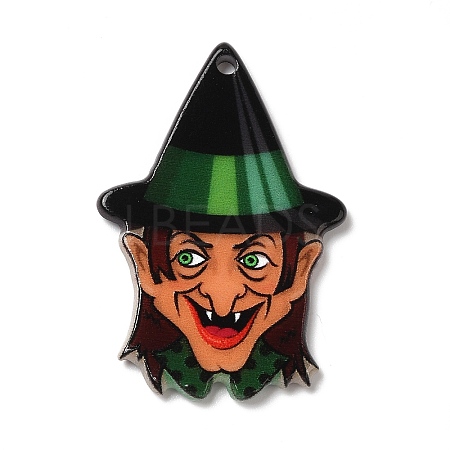 Halloween Acrylic Pendants SACR-E010-03A-1