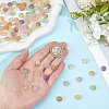 108Pcs 9 Colors Opaque Resin Beads FIND-PA0001-75-3