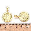 Brass Pendants KK-T070-01G-01-3