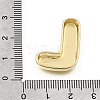 Brass Slide Charms KK-Z163-01G-L-3