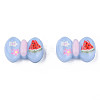 Printed Translucent Epoxy Resin Cabochons CRES-N034-27A-2