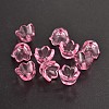 Dyed Transparent Acrylic Beads PL548-10-2