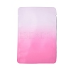 Two Tone Rectangle Plastic Zip Top Gift Bags OPP-C003-01B-03-2