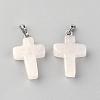 Natural Rose Quartz Pendants G-J354-09-2