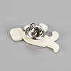 Spray Painted Alloy Brooches JEWB-S011-133-RS-2