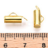 Iron Slide On End Clasp Tubes IFIN-R212-1.0cm-G-3