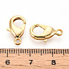 Brass Lobster Claw Clasps KK-YW0004-01C-G-3