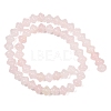 Natural Rose Quartz Beads Strands G-P595-C04-01-3