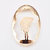 Brass Pendants KK-K230-02G-NF-1