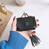 Imitation Leather Wireless Earbud Carrying Case PAAG-PW0010-010B-1