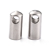 Tarnish Resistant 304 Stainless Steel Cord Ends STAS-H153-03C-P-2