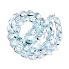 Electroplate Glass Beads Strands EGLA-N012-05D-2