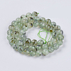 Natural Prehnite Beads Strands G-G457-8mm-03-3